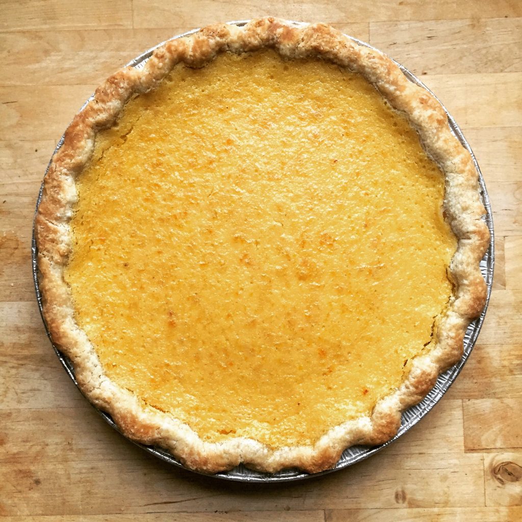 Apricot Buttermilk Pie