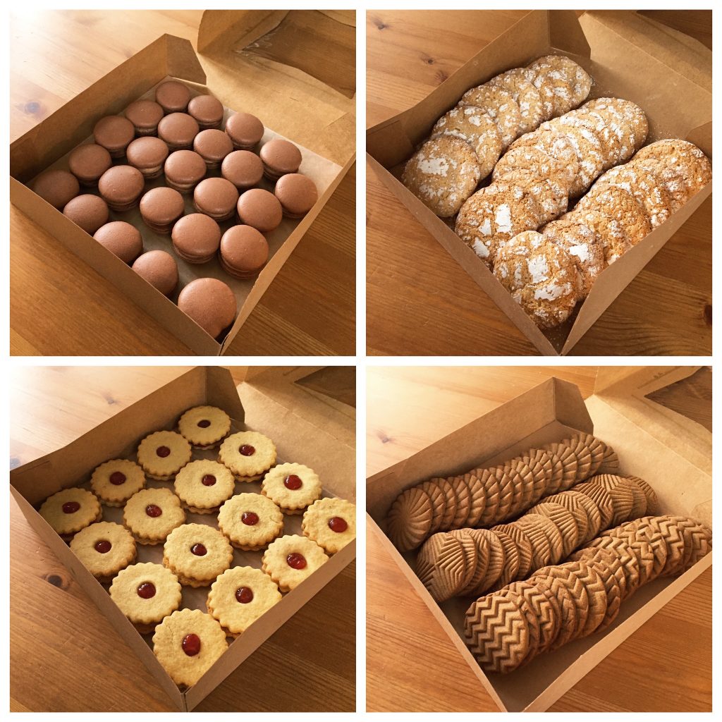 Assorted cookies