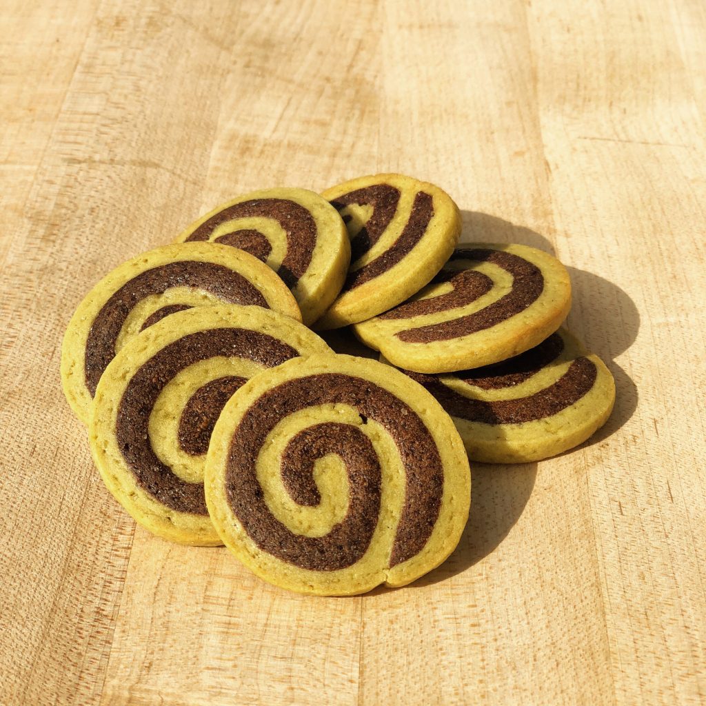Banana Chocolate Pinwheels